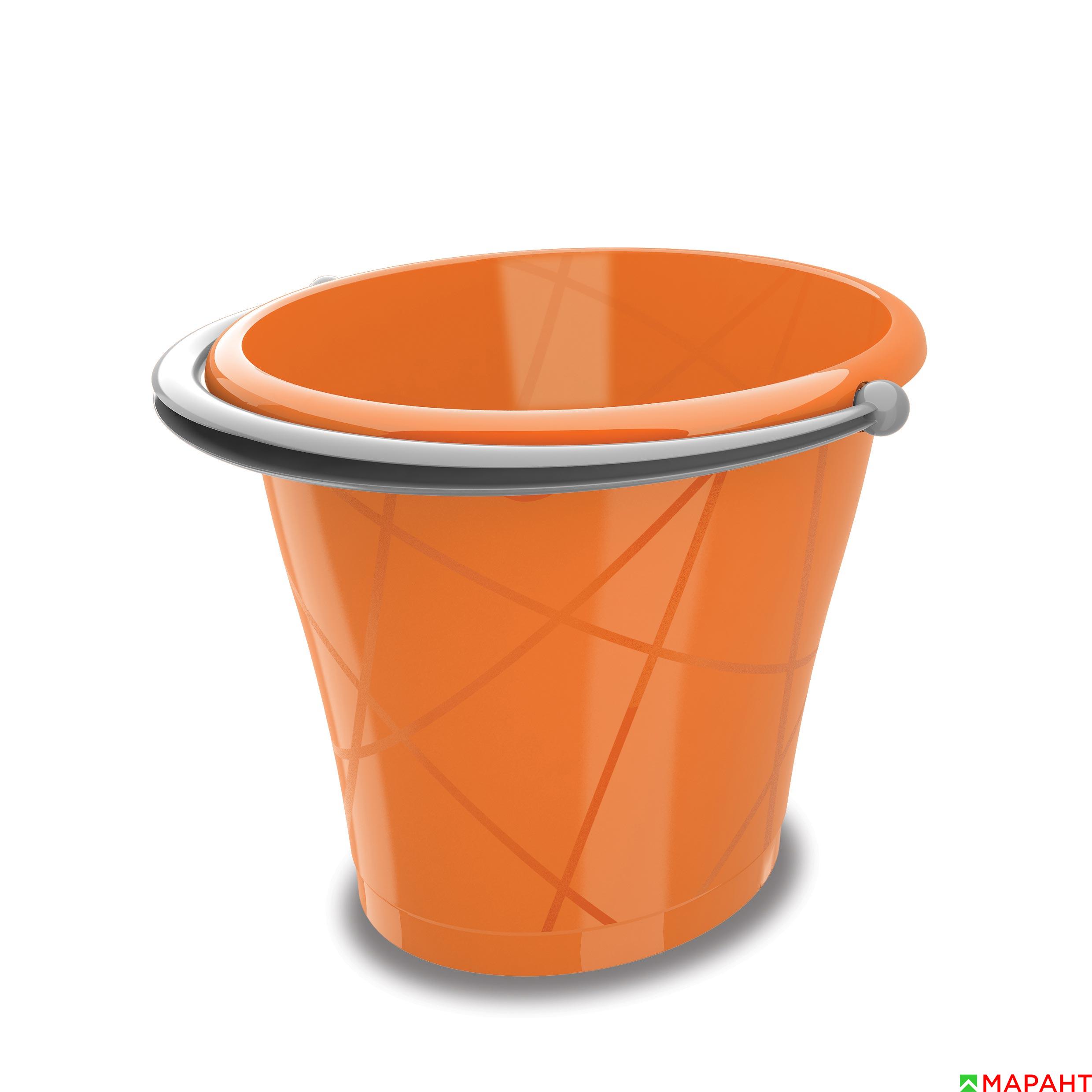 Ведро Kis Oval bucket orange