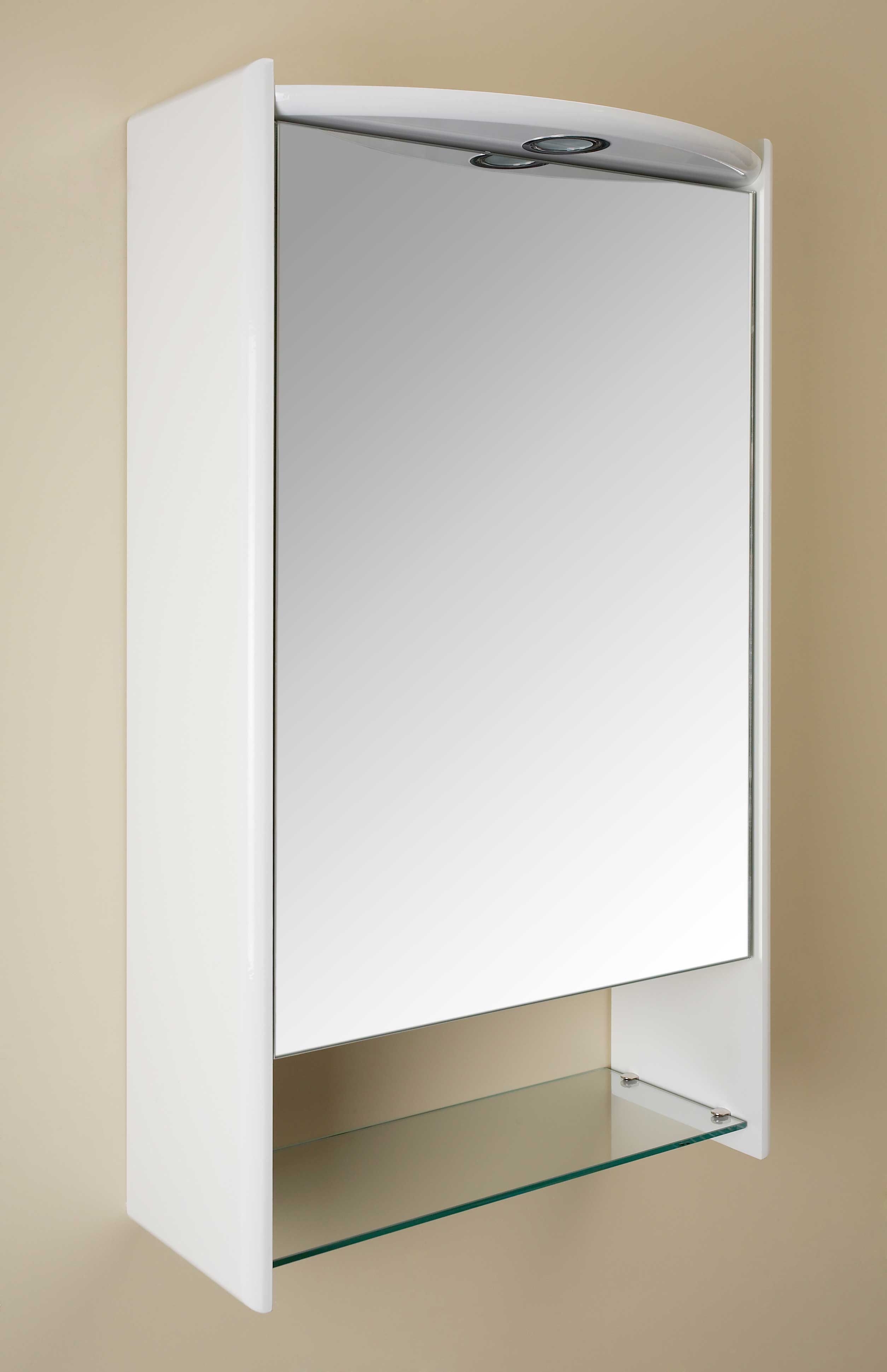 шкаф зеркало в ванную 40 см