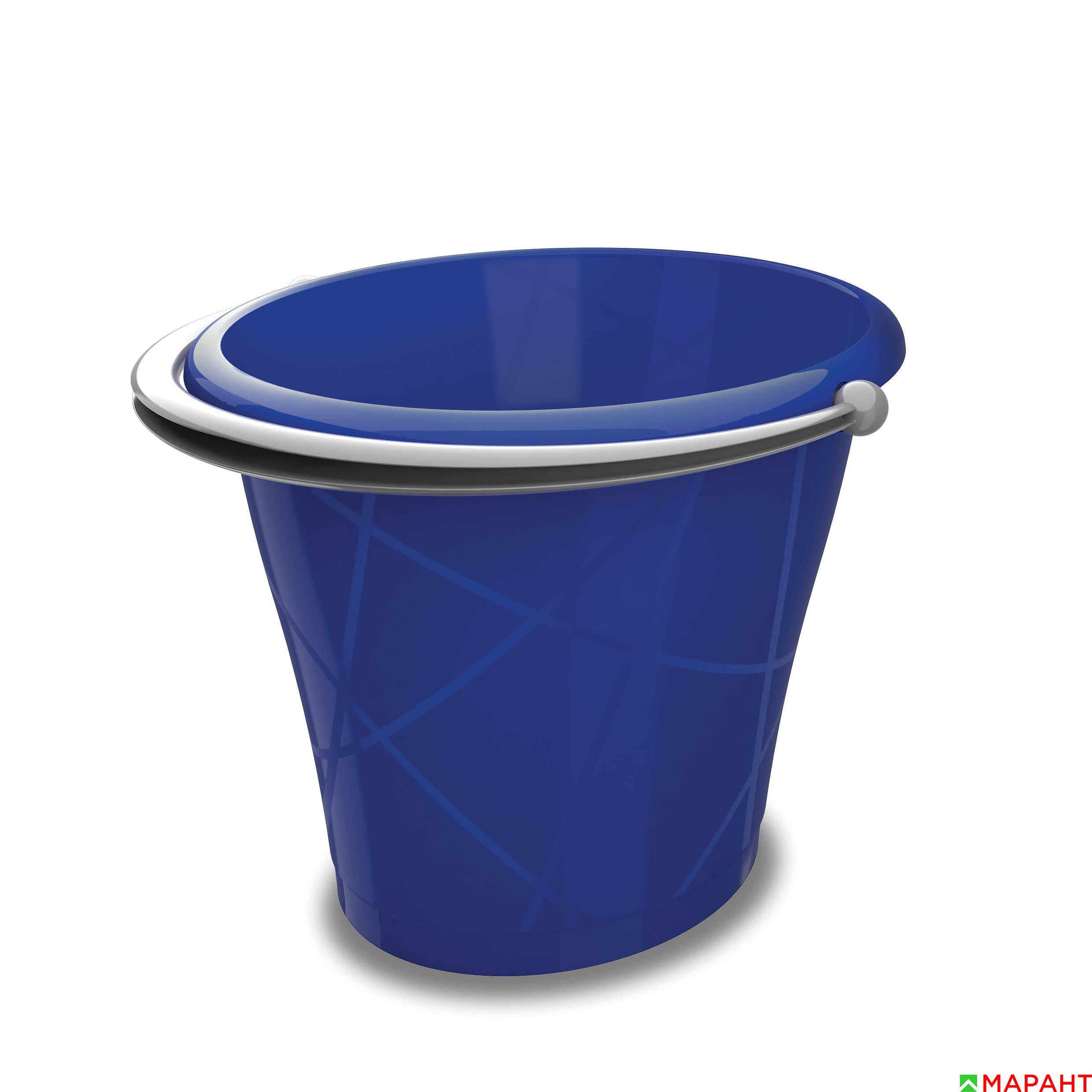Ведро Kis Round bucket blue
