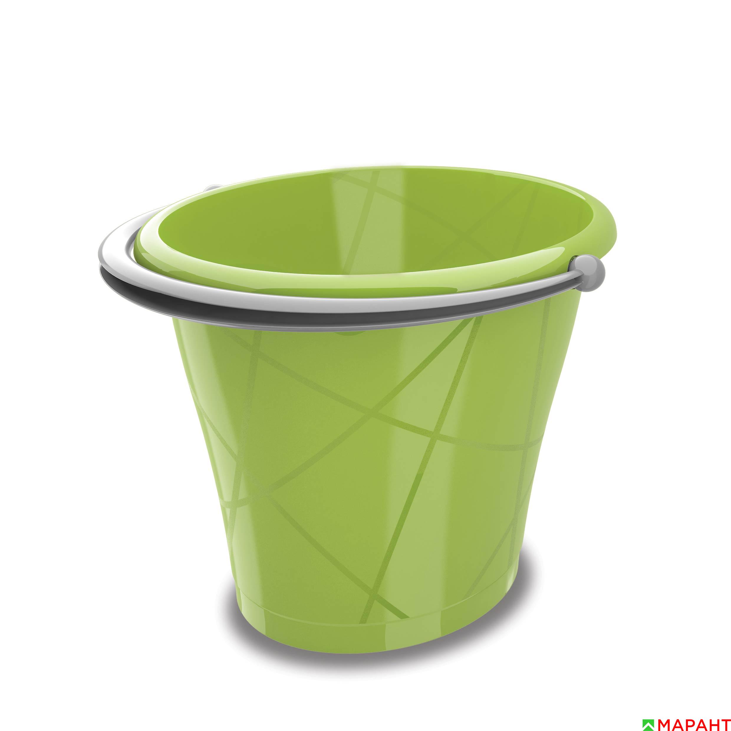 Ведро Kis Round bucket green